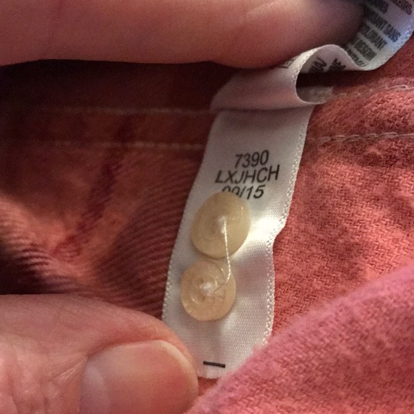 Aeropostale Women’s Flannel long sleeve SIZE L - Picture 5 of 5